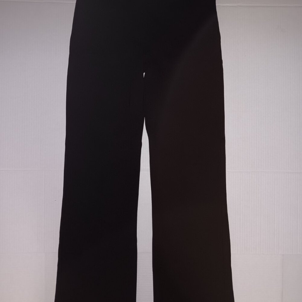 BETABRAND CLASSIC DRESS PANTS YOGA PANTS BOOTCUT BLACK - Picture 15 of 15